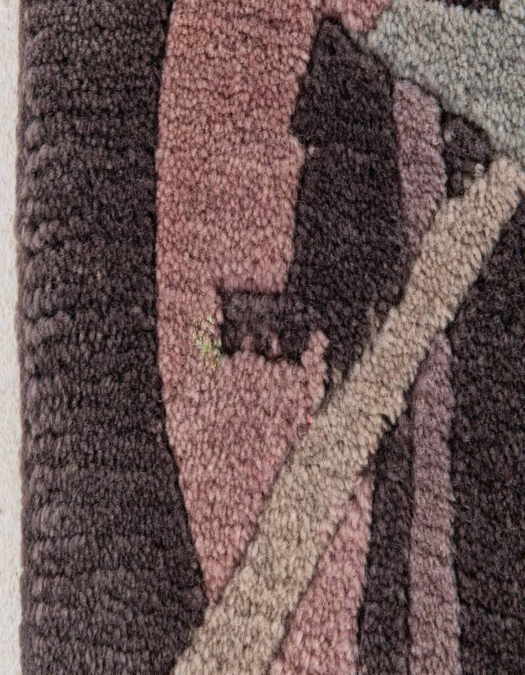 Detail image of 7' 11 x 8' 1 Hand Knotted Tibet Wool Square Rug