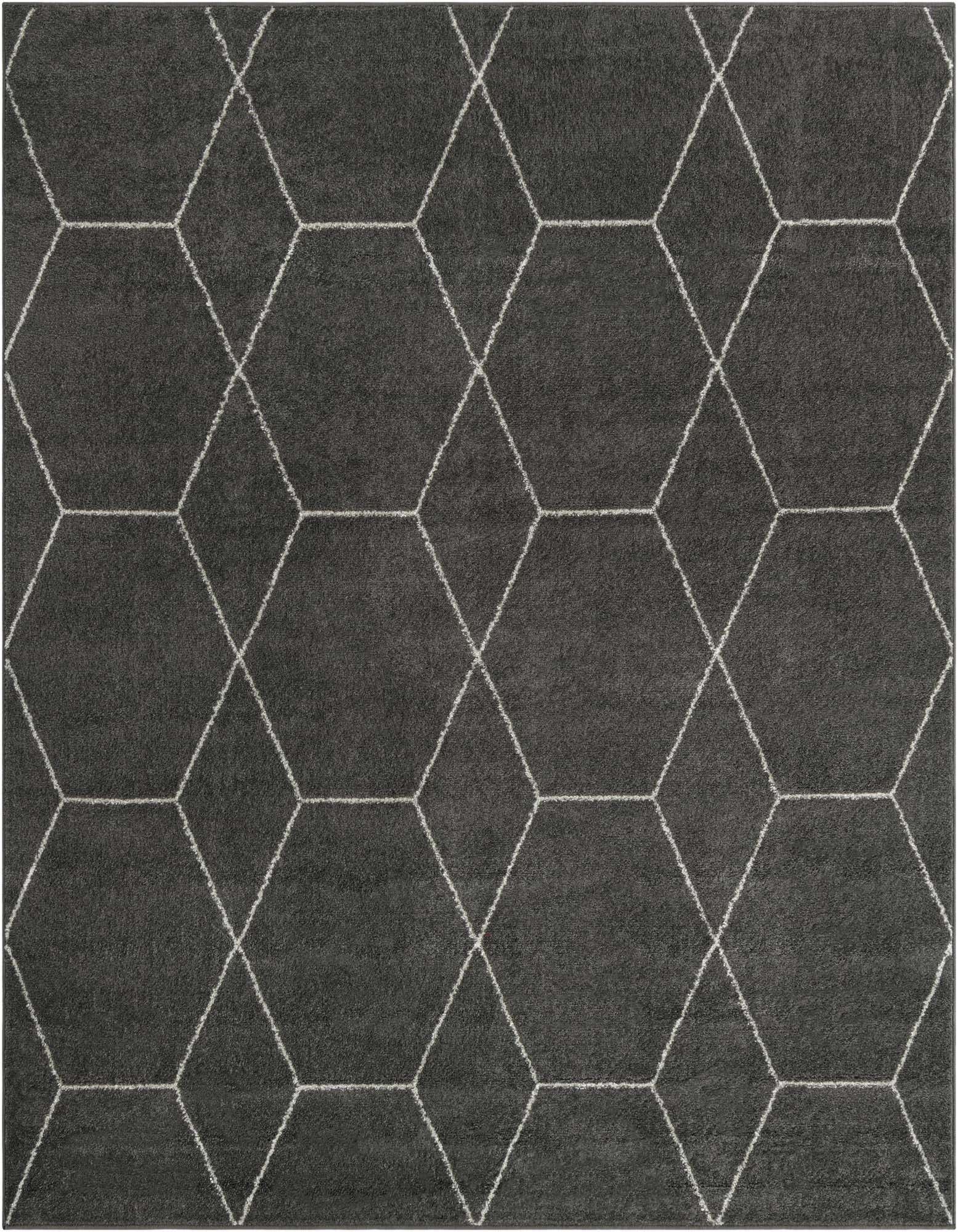 4' x 4' Trellis Frieze Square Rug