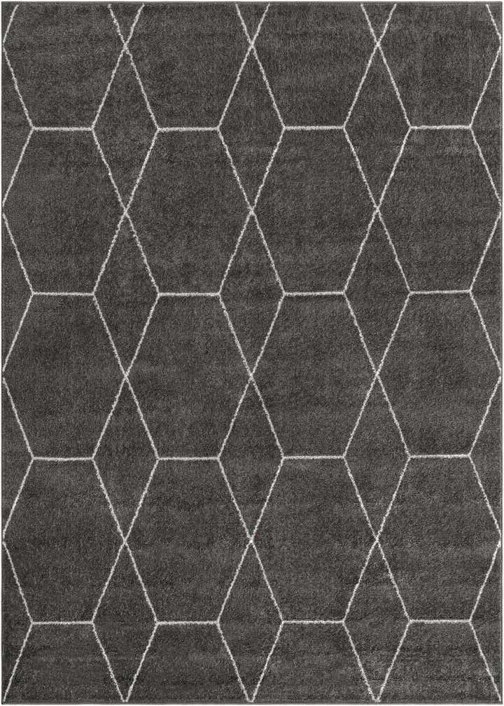 5' 3 x 5' 3 Trellis Frieze Square Rug