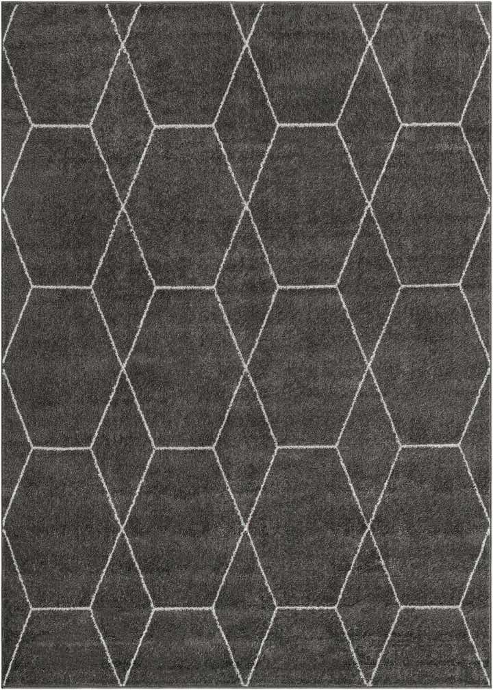 7' x 7' Trellis Frieze Square Rug