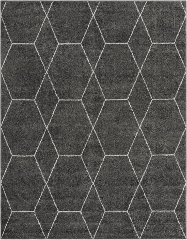 Detail image of 7' x 7' Trellis Frieze Square Rug