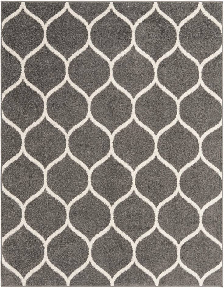 Detail image of 6' x 6' Trellis Frieze Square Rug