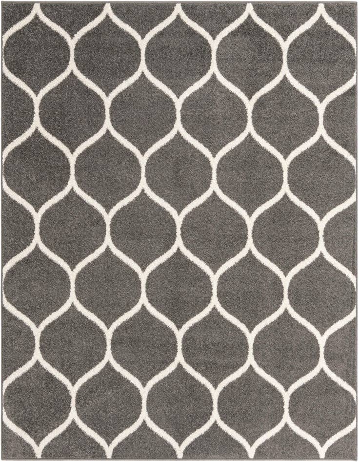 Detail image of 7' 10 x 7' 10 Trellis Frieze Square Rug