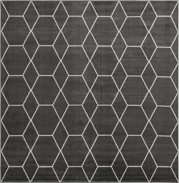10' x 10' Trellis Frieze Square Rug