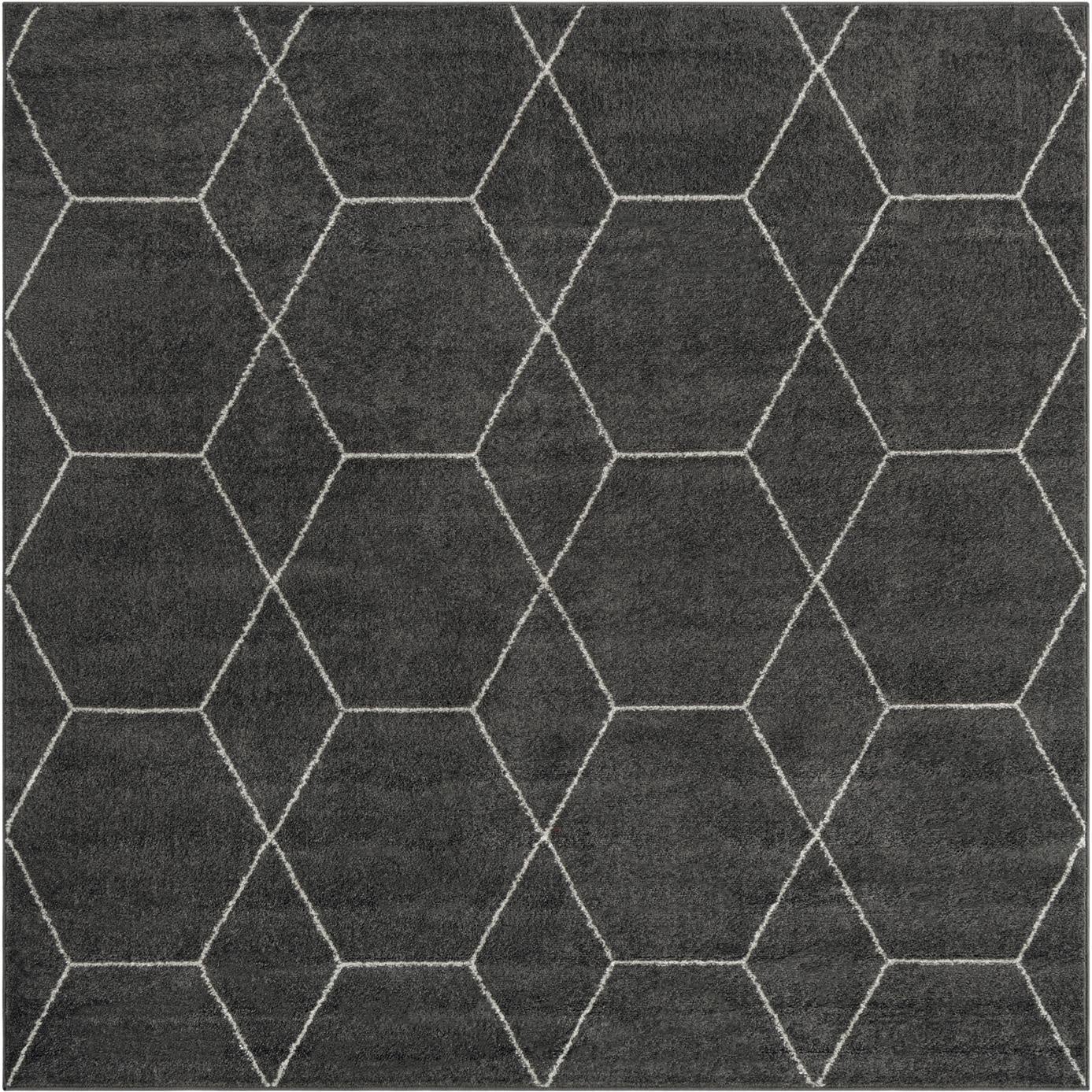 Primary image 3' x 3' Trellis Frieze Square Rug