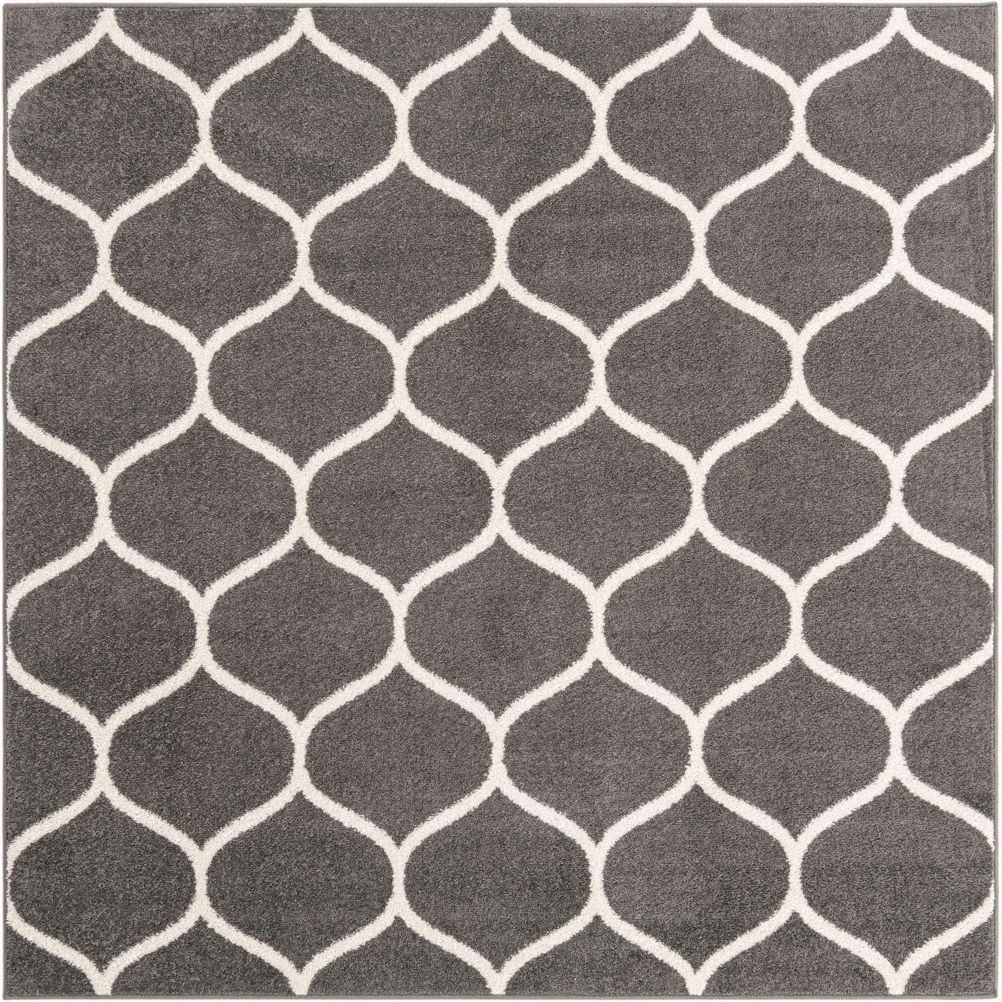 Primary image 3' x 3' Trellis Frieze Square Rug