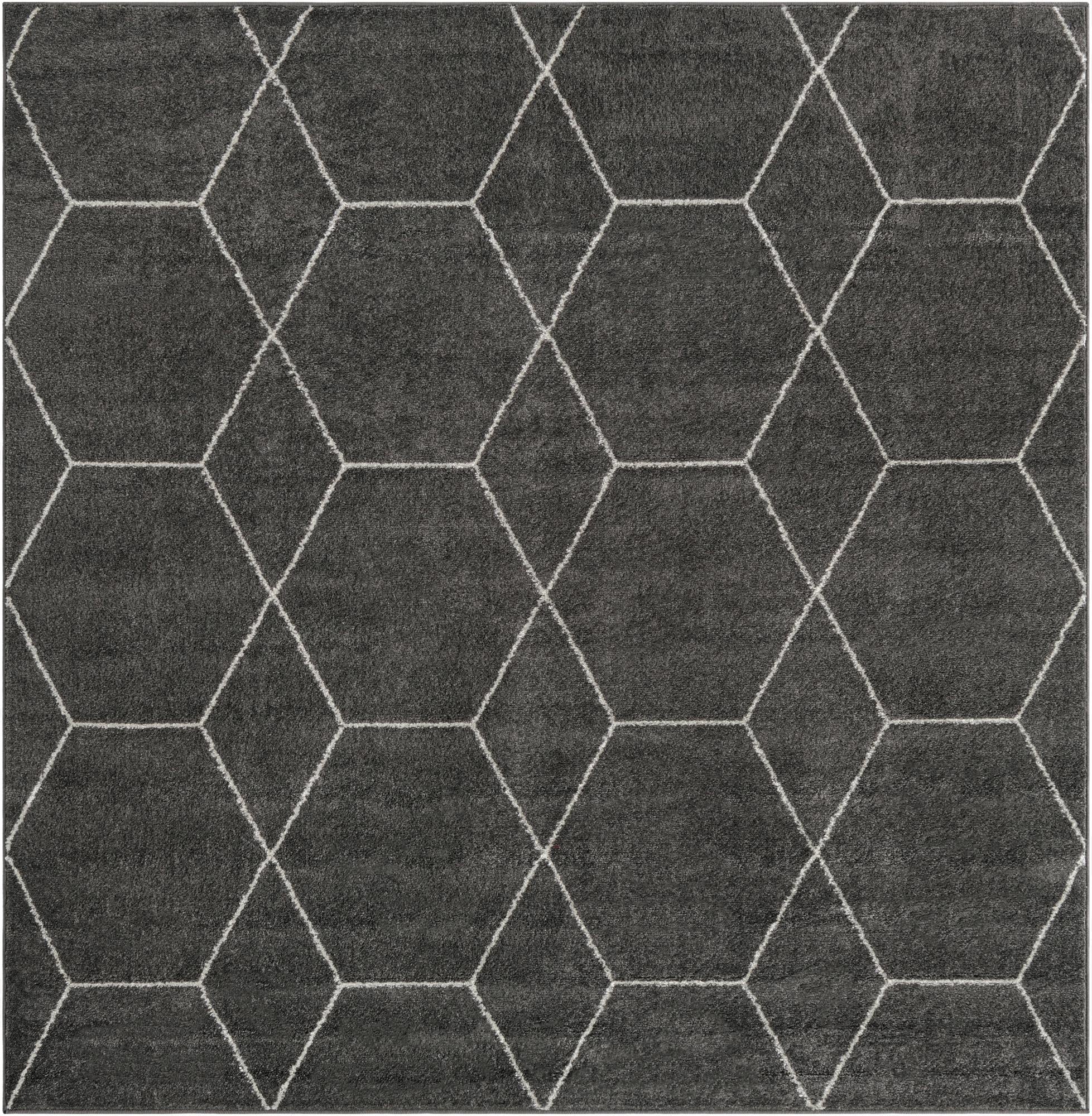 Primary image 7' 10 x 7' 10 Trellis Frieze Square Rug