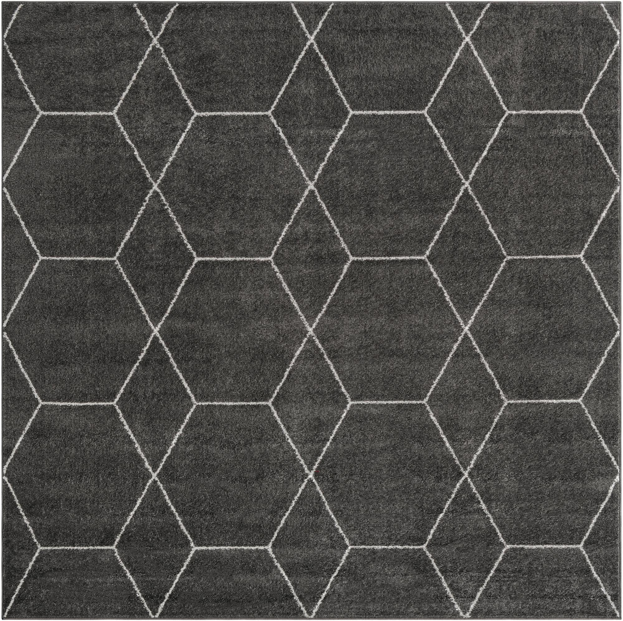 Primary image 6' x 6' Trellis Frieze Square Rug