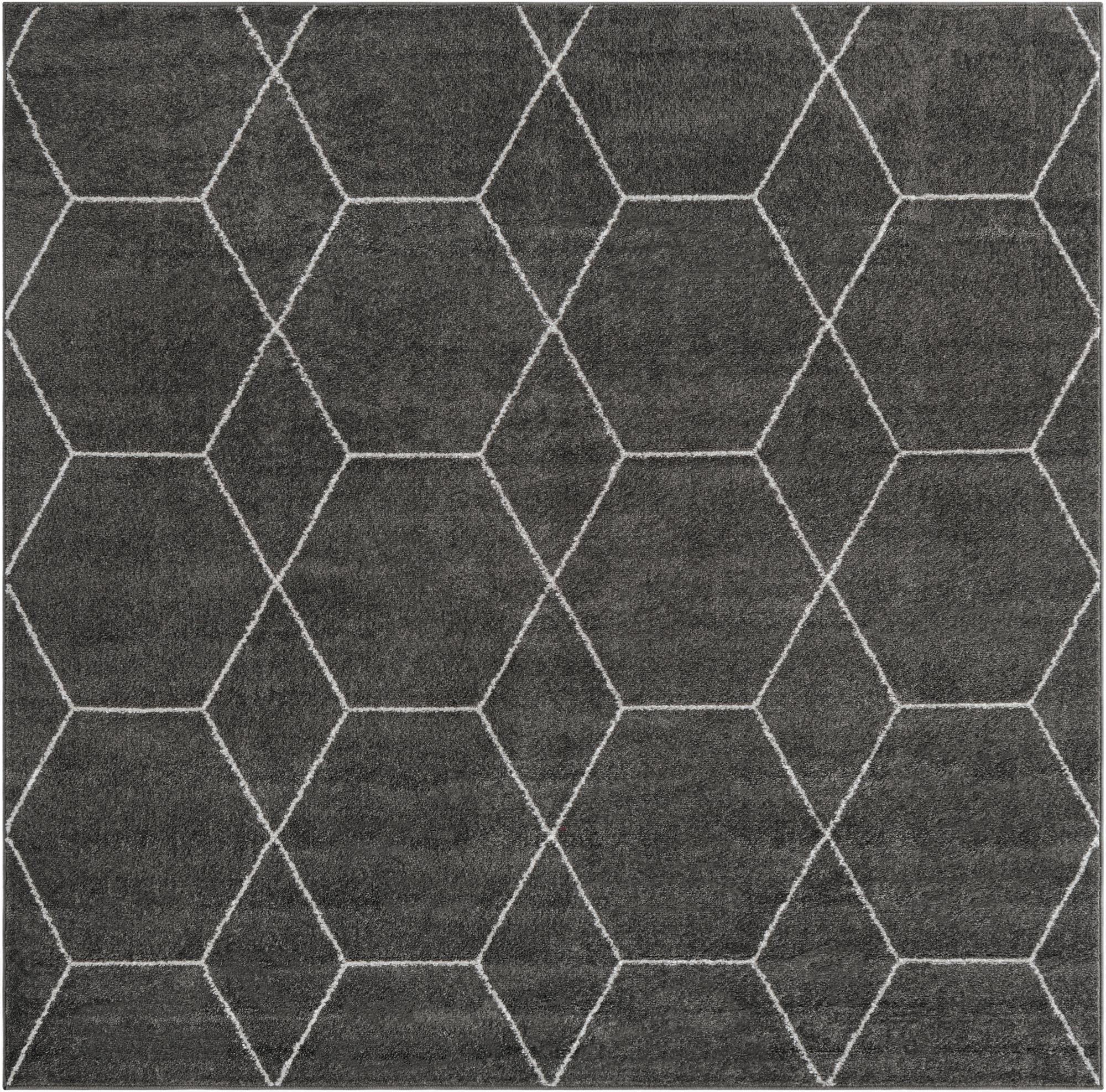 Primary image 7' x 7' Trellis Frieze Square Rug