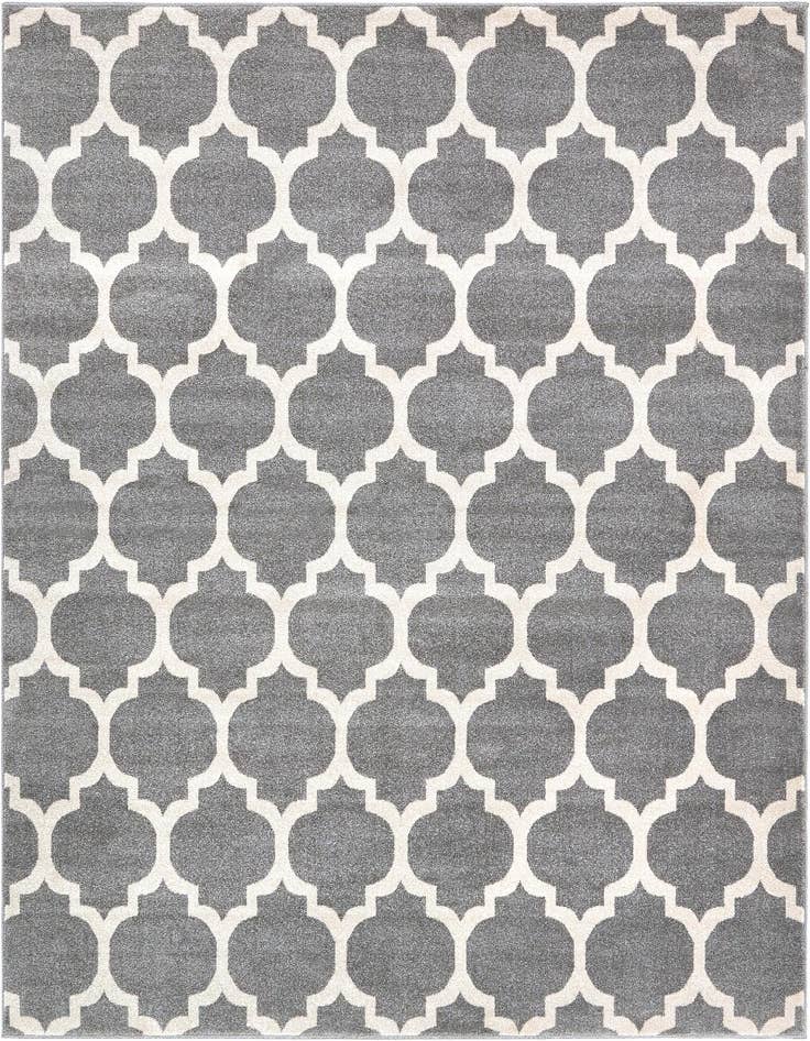 Detail image of 7' 10 x 7' 10 Trellis Square Rug