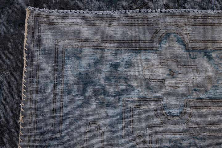 8' 7 x 8' 9 Hand Knotted Ultra Vintage Persian Wool Square Rug