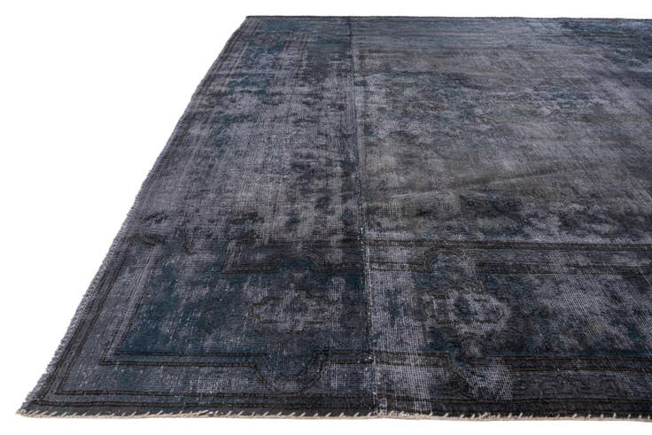 Detail image of 8' 7 x 8' 9 Hand Knotted Ultra Vintage Persian Wool Square Rug