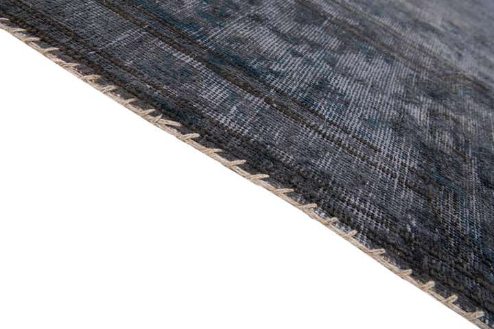 8' 7 x 8' 9 Hand Knotted Ultra Vintage Persian Wool Square Rug