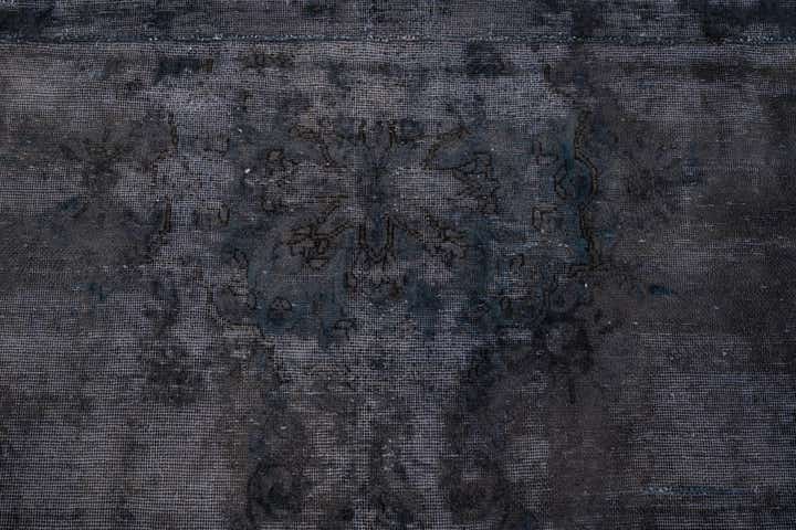 8' 7 x 8' 9 Hand Knotted Ultra Vintage Persian Wool Square Rug
