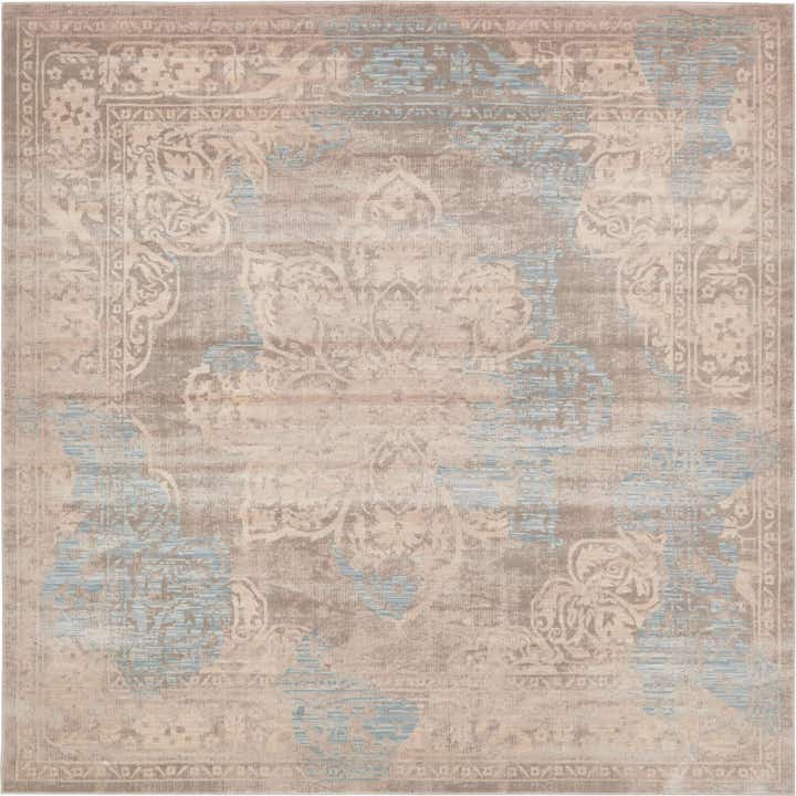 8' x 8' Victoria Square Rug