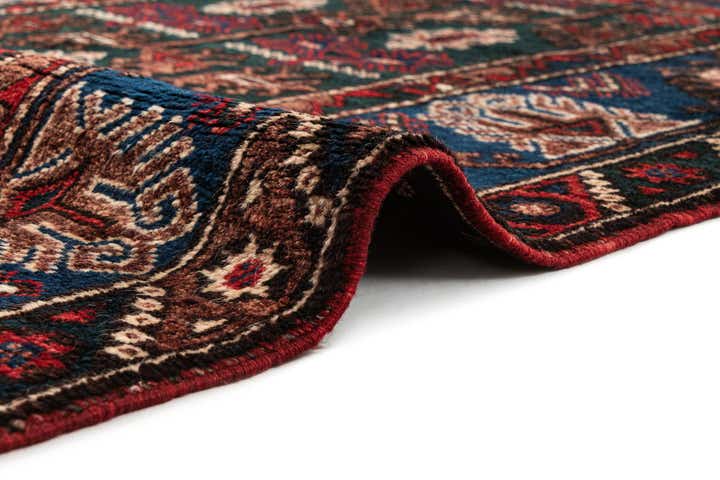 4' x 6' Hand Knotted Balouch Oriental Wool Rug