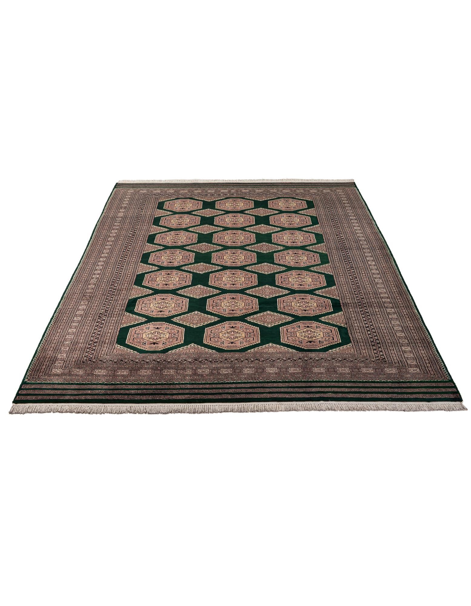 7' 3 x 10' 5 Hand Knotted Bokhara Oriental Rug