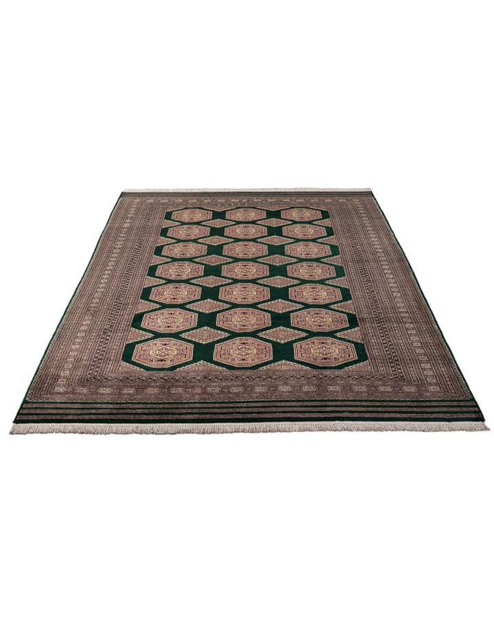 7' 3 x 10' 5 Hand Knotted Bokhara Oriental Rug