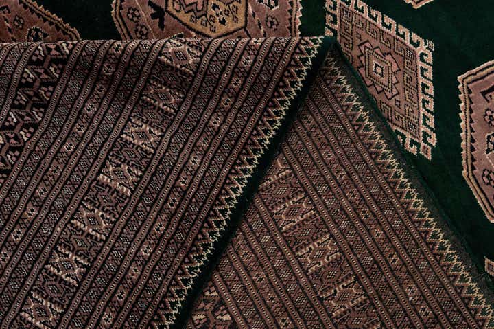 7' 3 x 10' 5 Hand Knotted Bokhara Oriental Rug