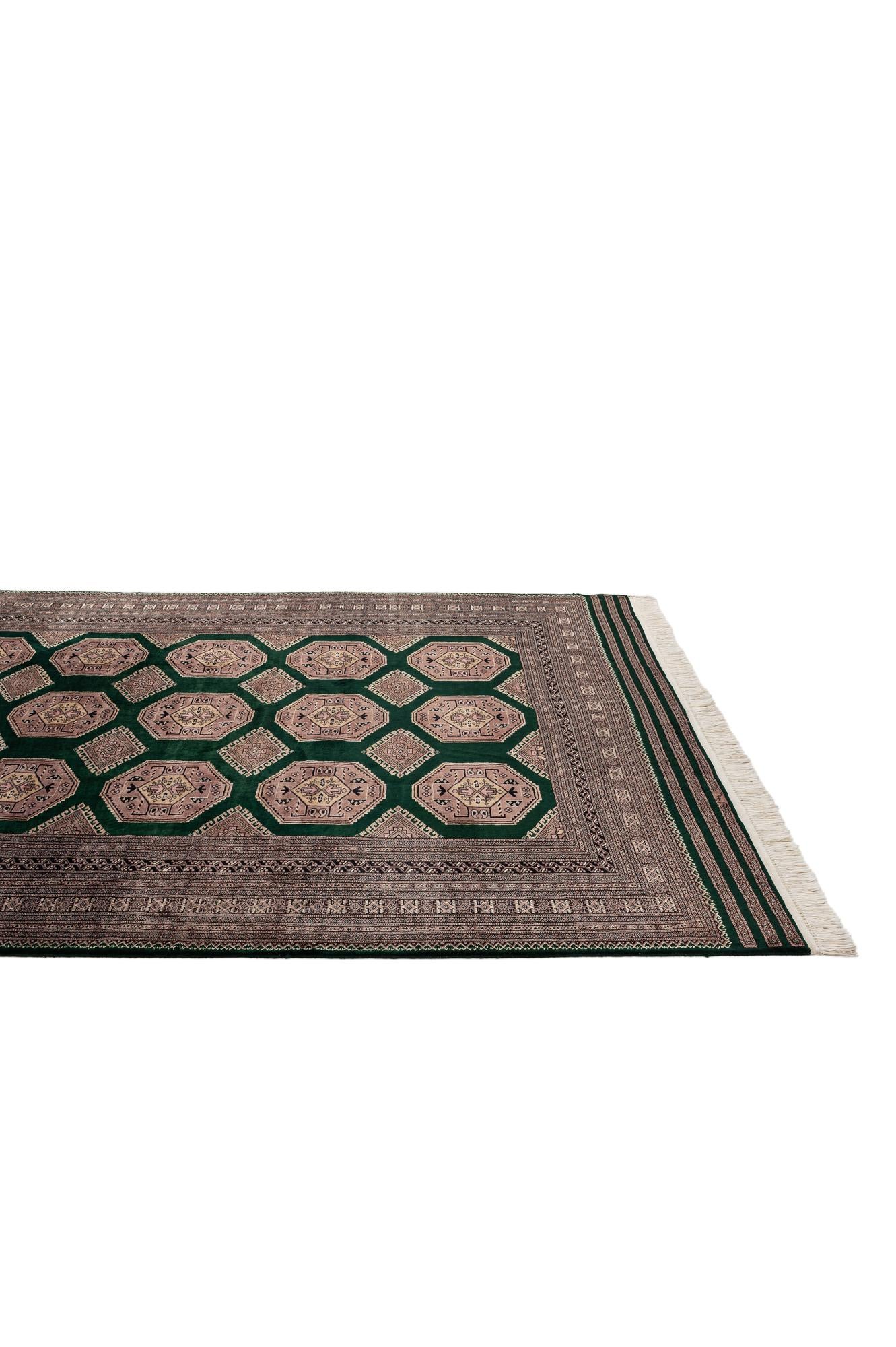 7' 3 x 10' 5 Hand Knotted Bokhara Oriental Rug