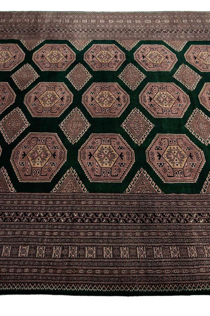 7' 3 x 10' 5 Hand Knotted Bokhara Oriental Rug