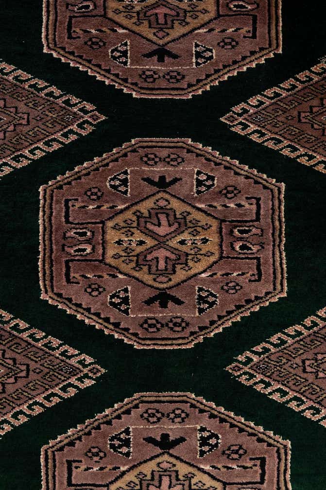 7' 3 x 10' 5 Hand Knotted Bokhara Oriental Rug