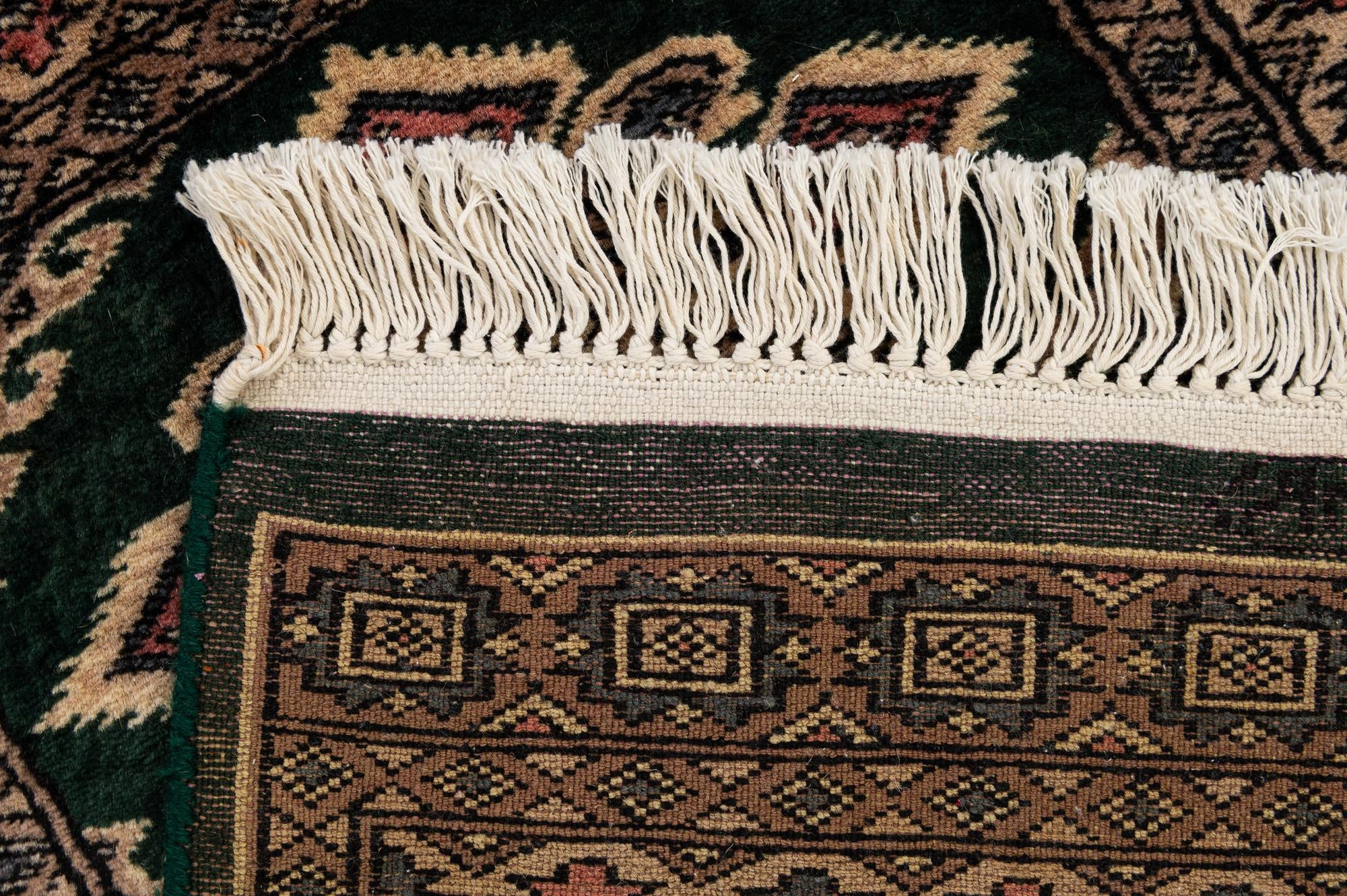 60cm x 95cm anudado a mano Bokhara Alfombra Oriental Lana