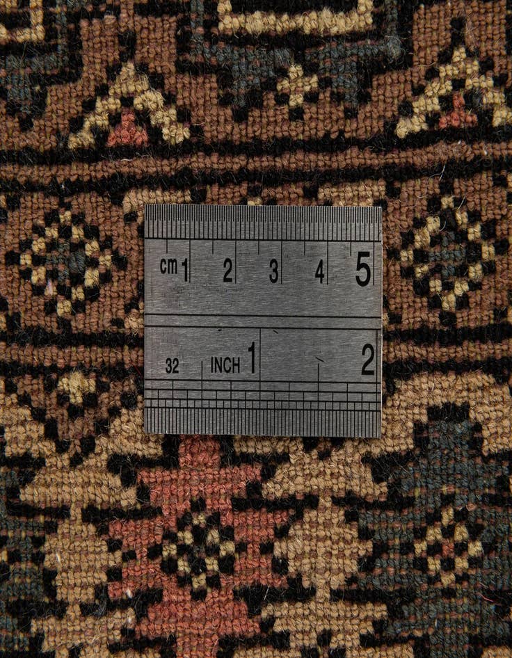 Detail image of 2' x 3' 1  Hand Knotted Bokhara Oriental Wool Rug