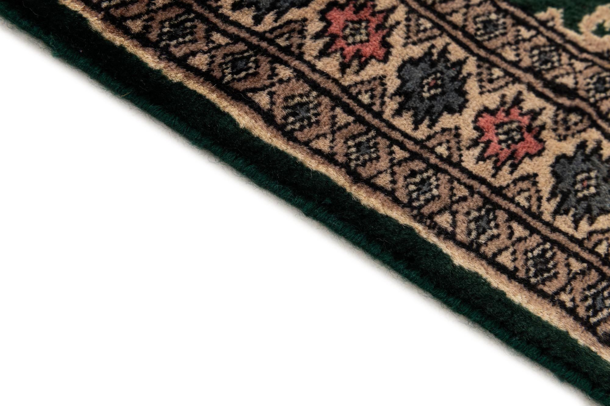 60cm x 95cm anudado a mano Bokhara Alfombra Oriental Lana