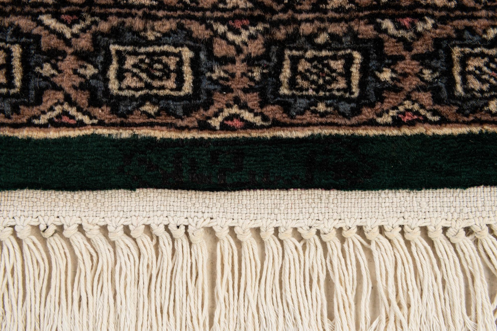 60cm x 95cm anudado a mano Bokhara Alfombra Oriental Lana