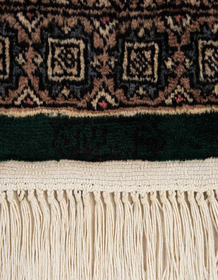 Detail image of 2' x 3' 1  Hand Knotted Bokhara Oriental Wool Rug