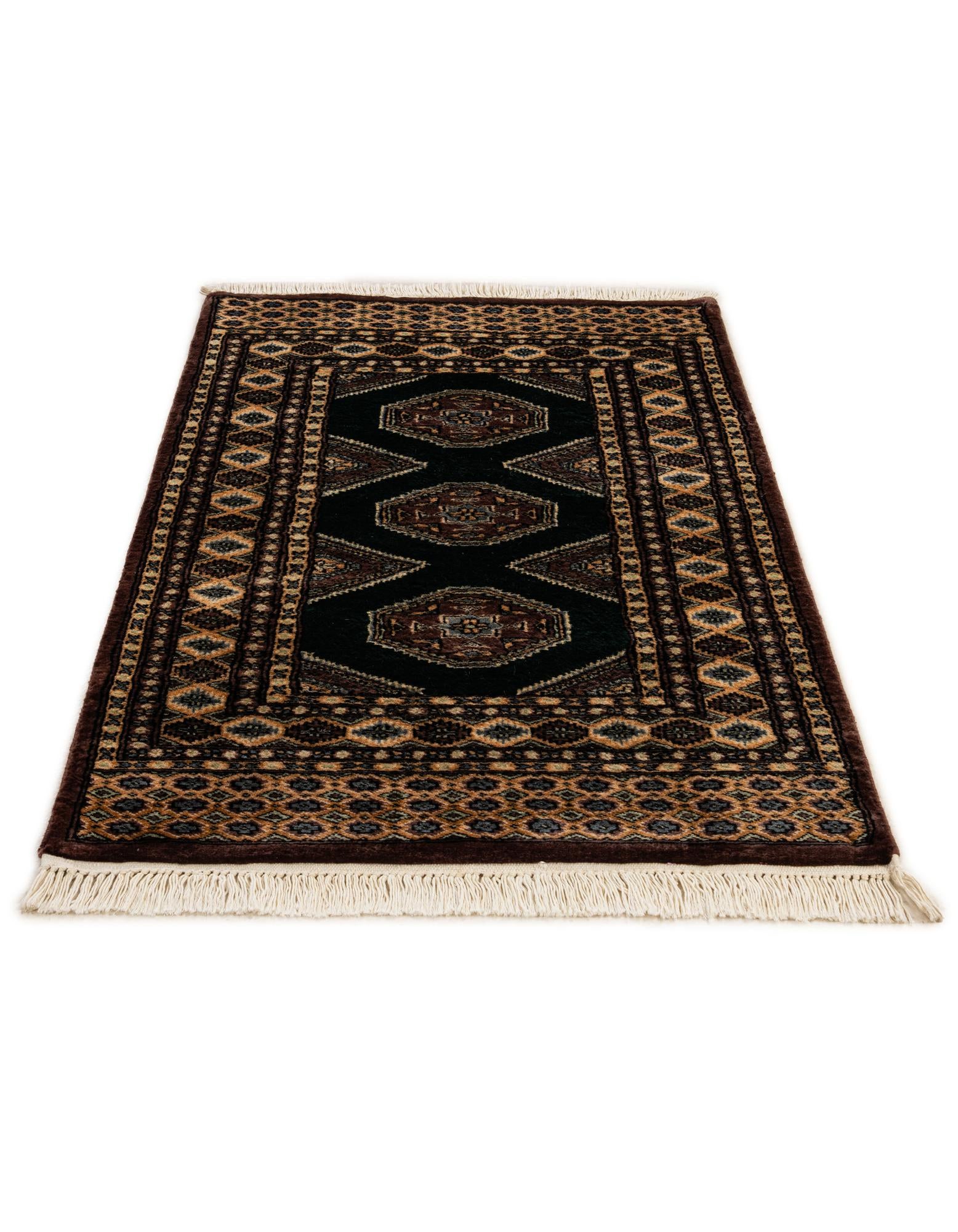 2' 8 x 4' 1 Hand Knotted Bokhara Oriental Wool Rug