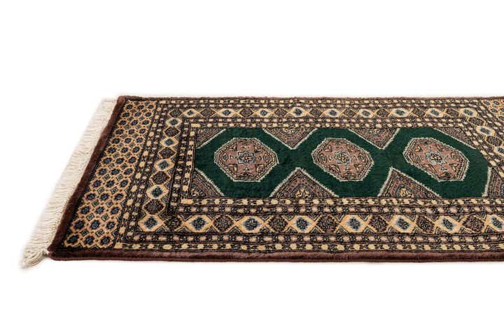 2' 8 x 4' 1 Hand Knotted Bokhara Oriental Wool Rug