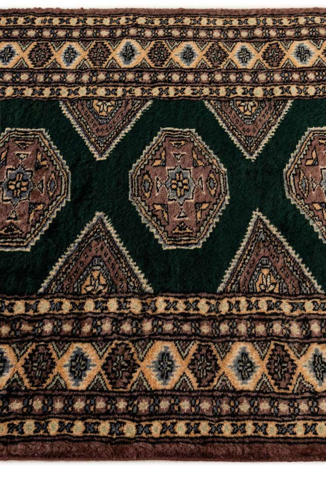 2' 8 x 4' 1 Hand Knotted Bokhara Oriental Wool Rug