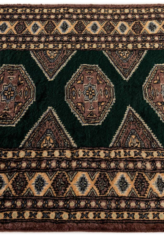 Detail image of 2' 8 x 4' 1 Hand Knotted Bokhara Oriental Wool Rug