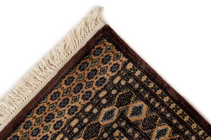 2' 8 x 4' 1 Hand Knotted Bokhara Oriental Wool Rug