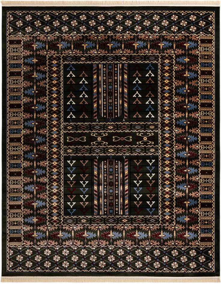 Detail image of 10' x 14' Bokhara Rug