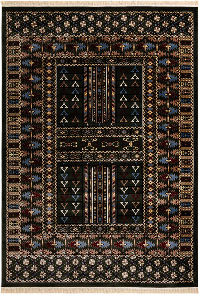 Detail image of 10' x 14' Bokhara Rug