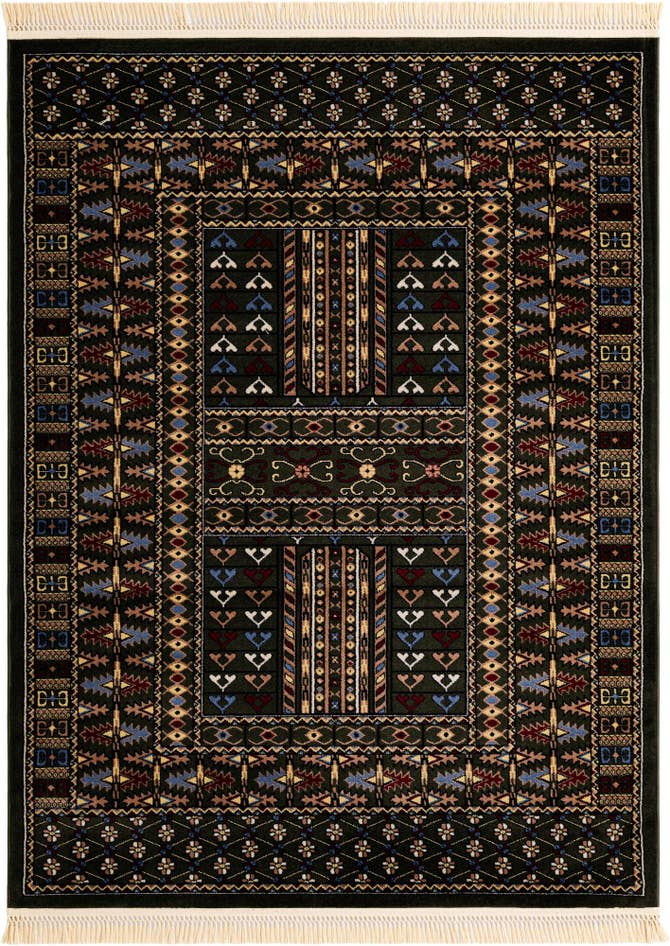 Detail image of 5' 3 x 7' Bokhara Rug