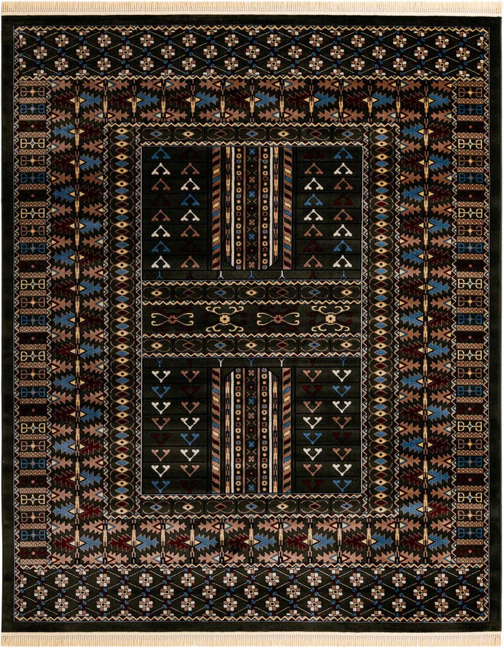 Detail image of 9' x 12' Bokhara Rug