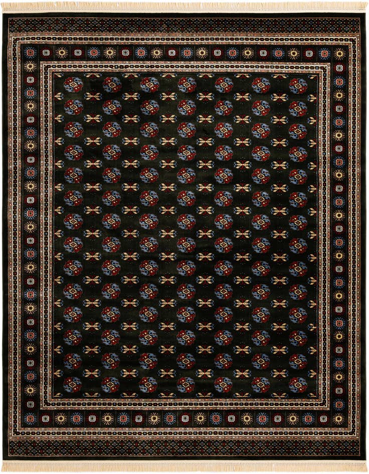 Detail image of 9' x 12' Bokhara Rug