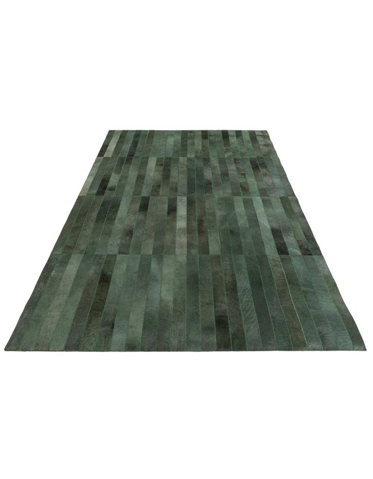 Detail image of 5' 1 x 7' 10 Cowhide Stocks Rug