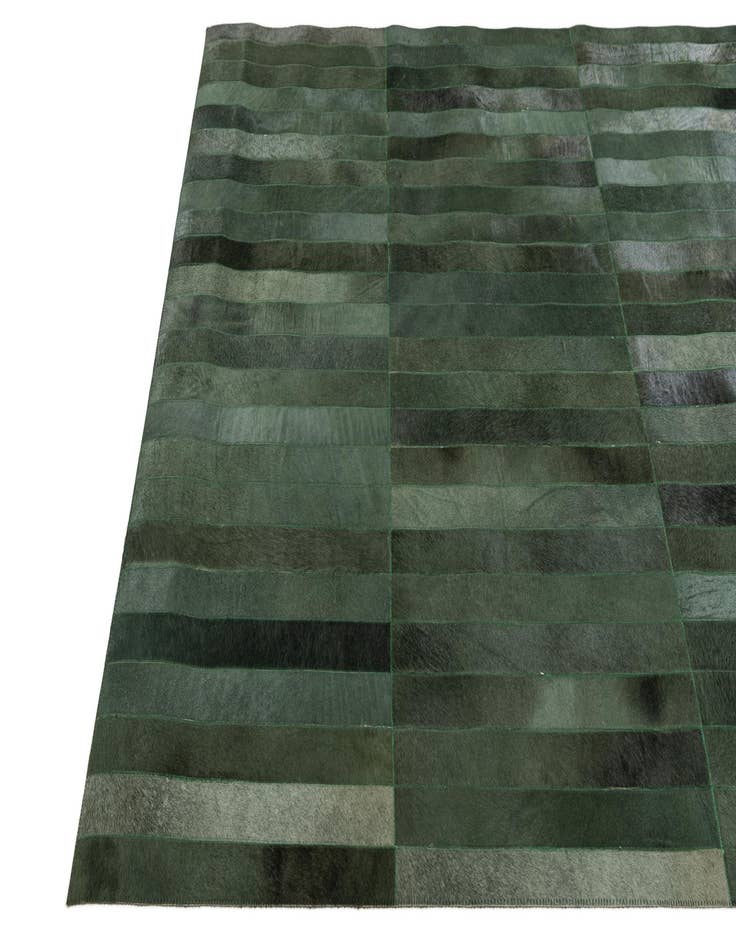 Detail image of 5' 1 x 7' 10 Cowhide Stocks Rug