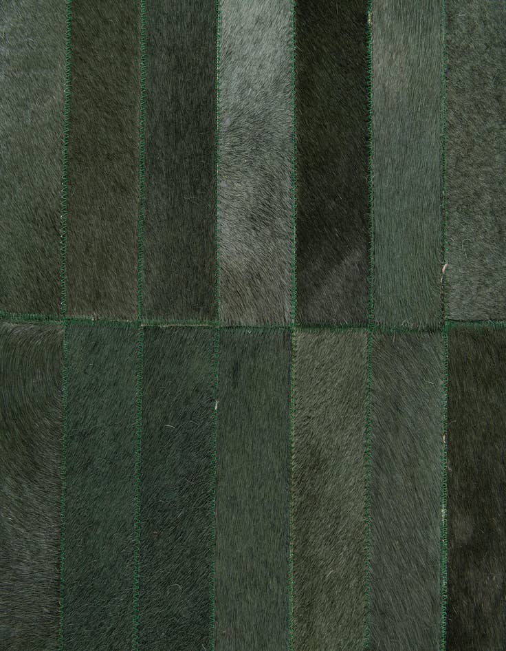 Detail image of 5' 1 x 7' 10 Cowhide Stocks Rug