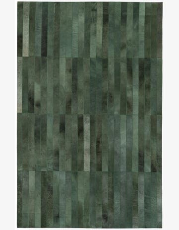 5' 1 x 7' 10 Cowhide Stocks Rug