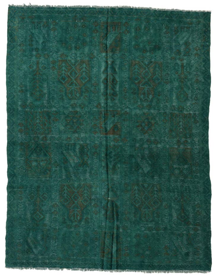 Detail image of 5' x 7' Hand Woven Kilim Modern Wool Rug