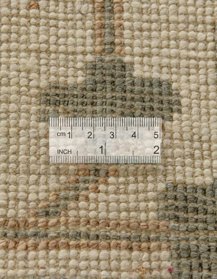 Detail image of 8' 2 x 10'  Hand Knotted Oushak Wool Rug