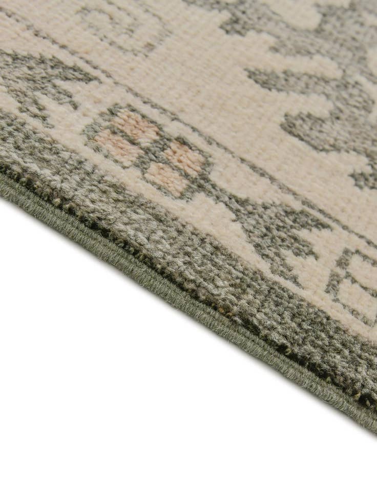 Detail image of 8' 2 x 10' Hand Knotted Oushak Wool Rug