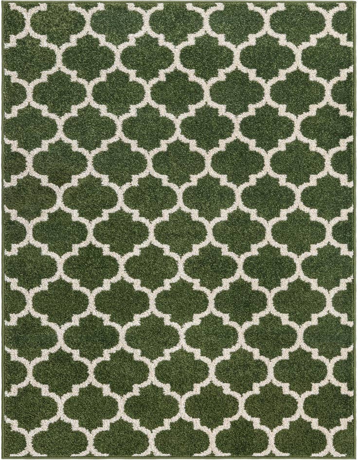Detail image of 5' 3 x 8' Trellis Rug