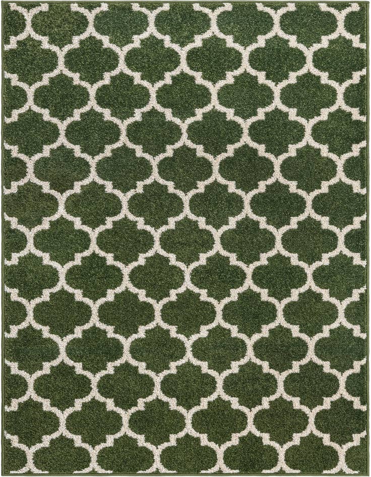 Detail image of 6' x 9' Trellis Rug